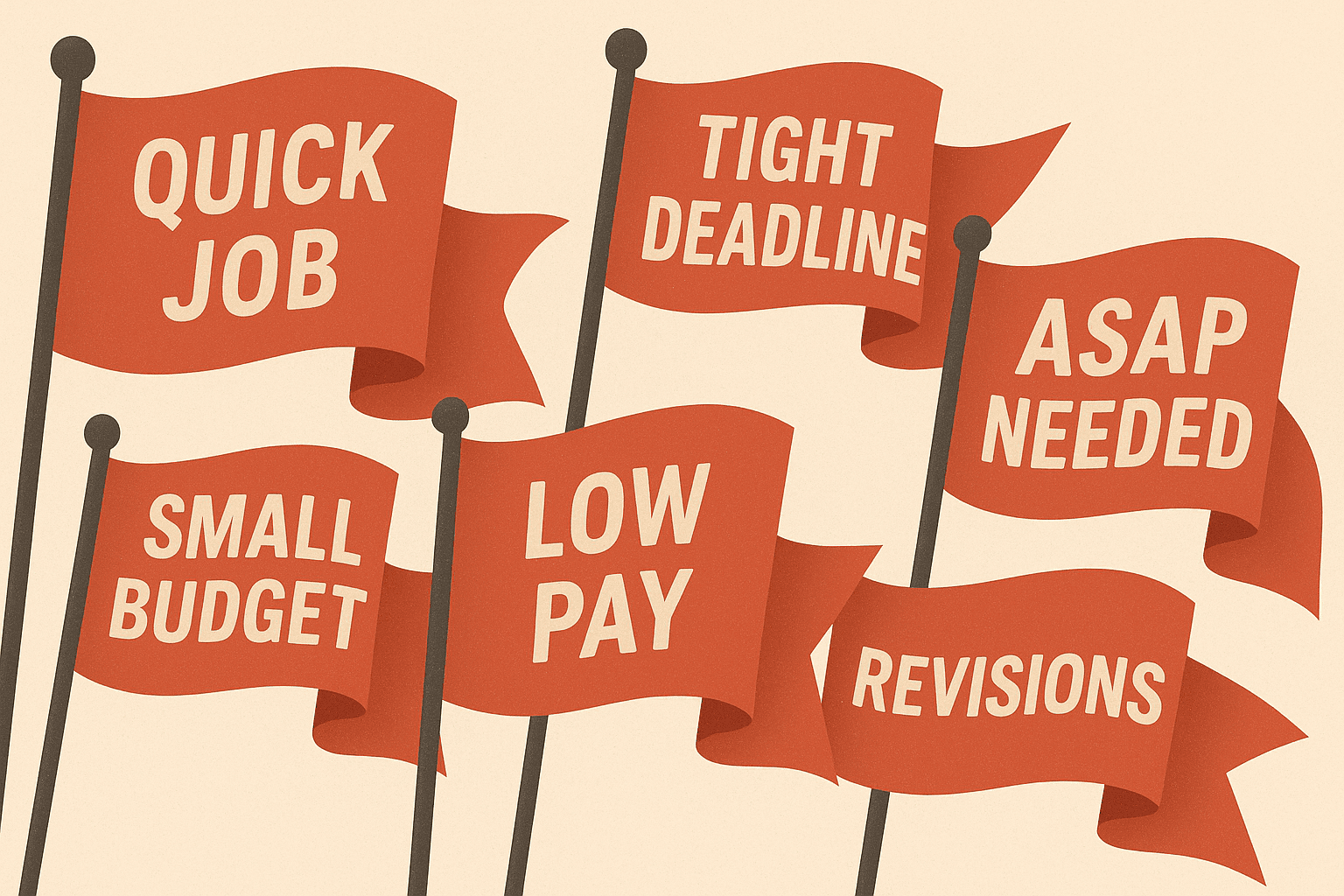 🚩 The 8 Biggest Client Red Flags Every Editor Must Know